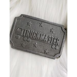 VINTAGE‎ 1970'S TRUCKMASTER TRUCKING BELT BUCKLE HIT LINE USA
